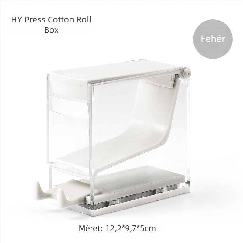 Fogászati vattakorong és pálcika doboz – felső nyomófedéllel, porvédett klinikai tároló; Márka: Anwar; Funkció: vattatárolás; Célcsoport: felnőttek; Származás: Egyéb; Termékkategória: Egyéb szájápolási vegyi anyagok