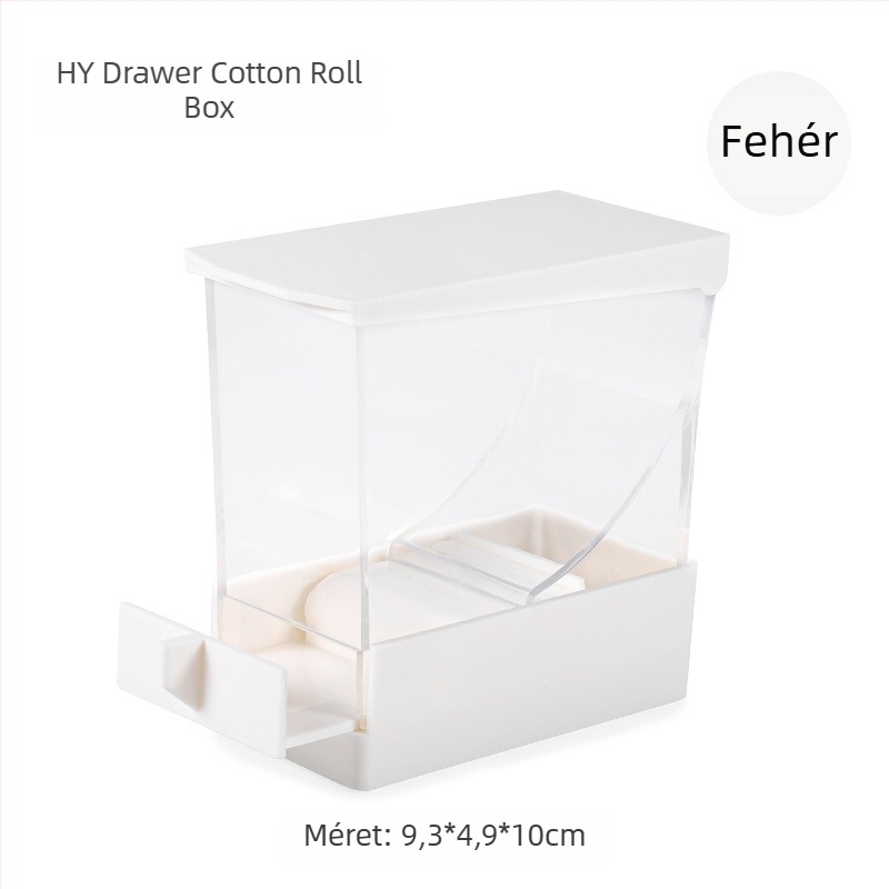 Fogászati vattakorong és pálcika doboz – felső nyomófedéllel, porvédett klinikai tároló; Márka: Anwar; Funkció: vattatárolás; Célcsoport: felnőttek; Származás: Egyéb; Termékkategória: Egyéb szájápolási vegyi anyagok