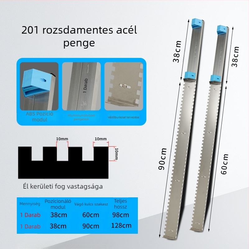 Falra szerelhető csempe lerakó és kőműves glettelő eszköz – Építőipari felhasználásra; Márka: There Is Spring; Származás: Kontinentális Kína