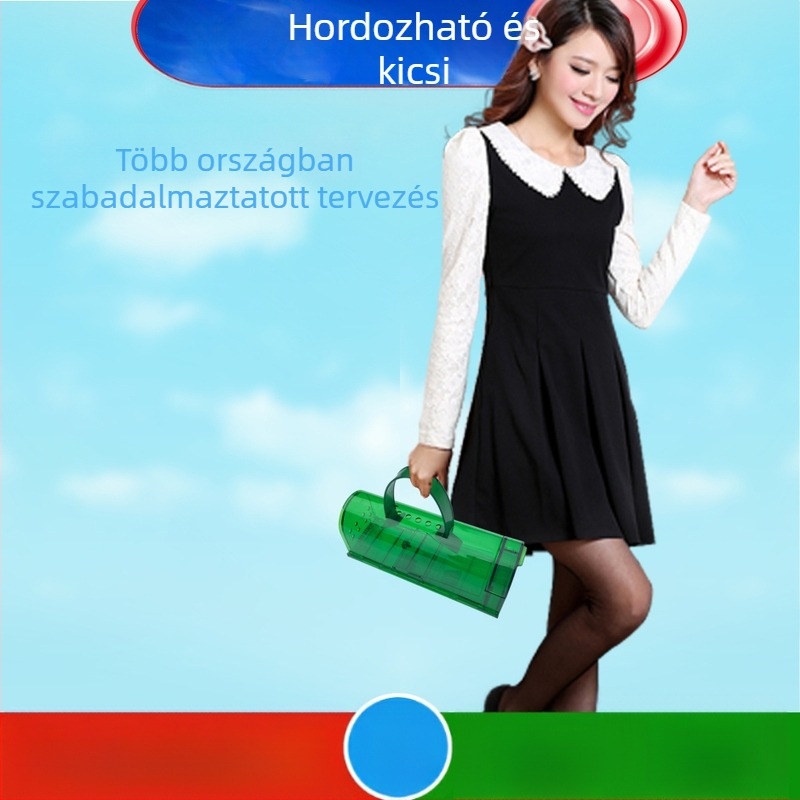 Formatervezési szabadalommal rendelkező egérketrec (Anyag: ABS műanyag; Importált: Nem; Márka: Thousand Hearts; Privát márka elérhető)