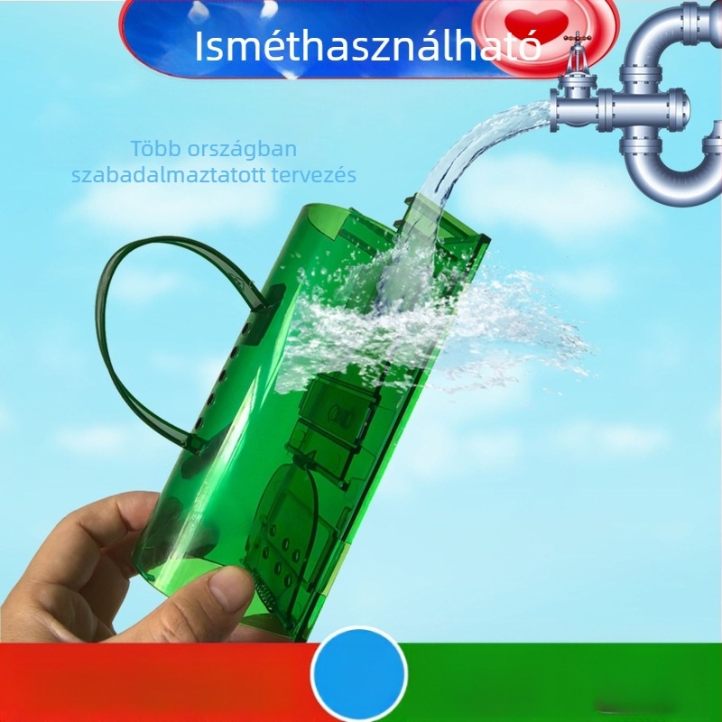 Formatervezési szabadalommal rendelkező egérketrec (Anyag: ABS műanyag; Importált: Nem; Márka: Thousand Hearts; Privát márka elérhető)