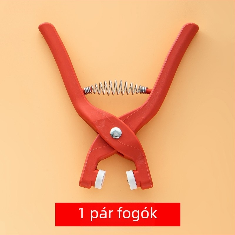 Ötágú csatt-telepítő készlet - kézi préselő a kapcsokhoz, varrás nélkül - alkalmas casual nadrágokra - többfunkciós rejtett csat