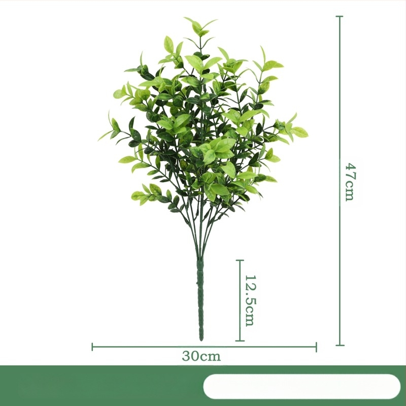 Mesterséges növény dekorrekvizit műanyagból • Anyag: Műanyag • Technika: domborítás, injekciós formázás • Változat: 29631674628 • Cél: esküvő, kültér, fotórekvizitek, otthoni dekoráció