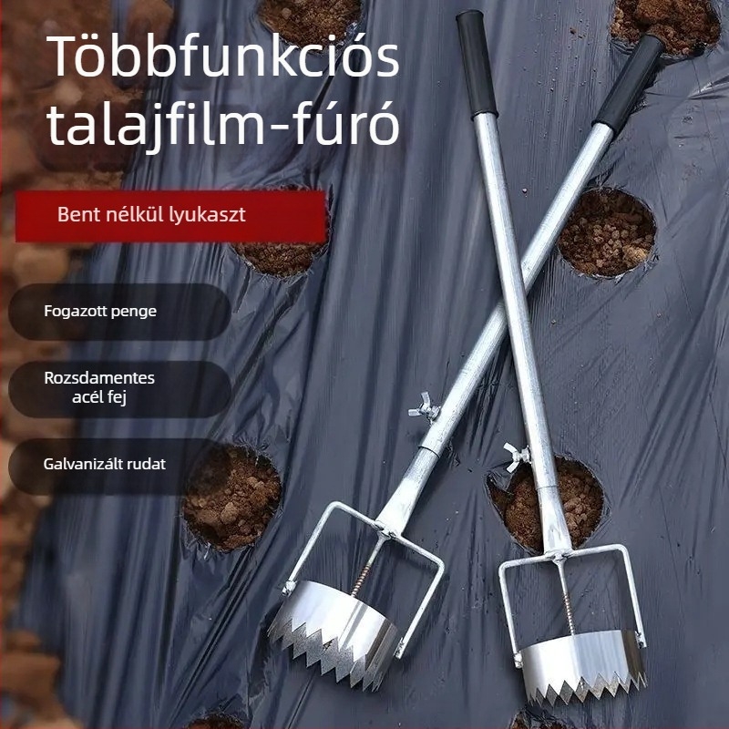 Mulcsfilmes lyukasztó üvegházakhoz - Többfunkciós lyukasztó eszköz mezőgazdasági ültetéshez