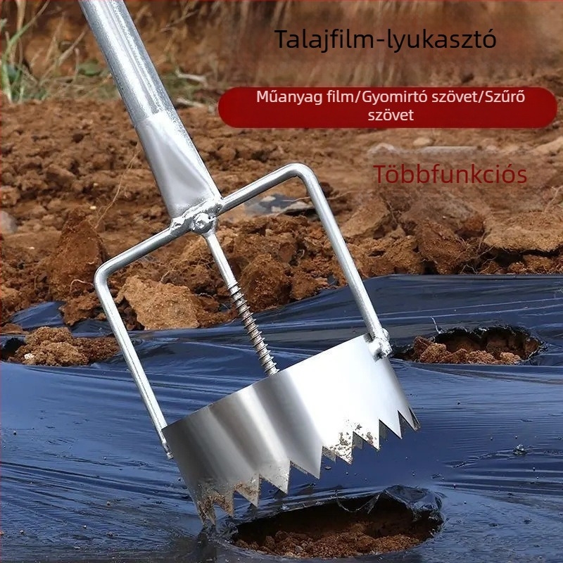 Mulcsfilmes lyukasztó üvegházakhoz - Többfunkciós lyukasztó eszköz mezőgazdasági ültetéshez