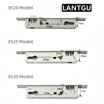 Egypontos zártest forgóajtókhoz, alumínium/fa, cink ötvözet, ball lock, modell Other
