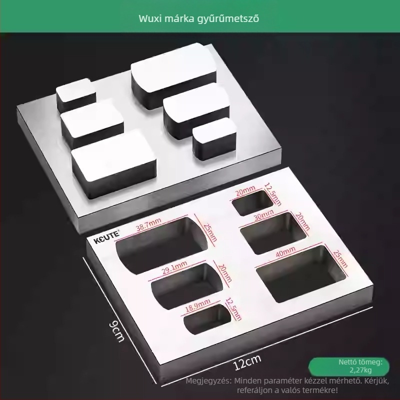 Körkörös lyukasztó eszköz fémmegmunkáláshoz – Keute márka – arany, ezüst és réz