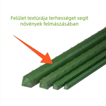 Műanyag bevonatú acélcsőhöz illeszkedő íves csatlakozó – alkalmas erkélykertekhez és otthoni kertészkedéshez