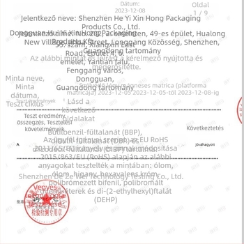 3D nyomtatáshoz mágneses, kétoldalas rugós acéllemez PEI felülettel és PEI/PEO filmmel