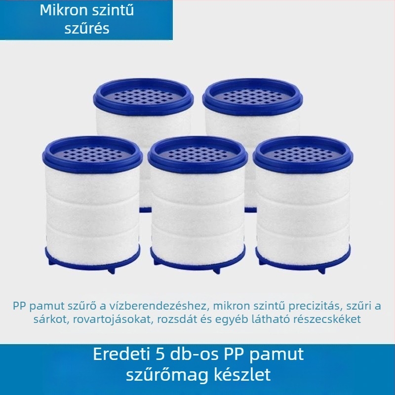 Háztartási csaphoz tervezett háromsebességes univerzális csatlakozású szűrő, anti-szórás. Anyag: ABS; Modell: 22/24 mm; Felületkezelés: elektroplatolás; Szerelés: forgatható menet; Működési hőmérséklet: 0–80°C; Névleges nyomás: 1 bar.