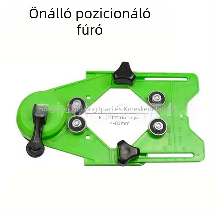 Csempék és üveg lyukpozicionáló vákuumos tartóval — univerzális fúróeszköz, kiváló pontosság