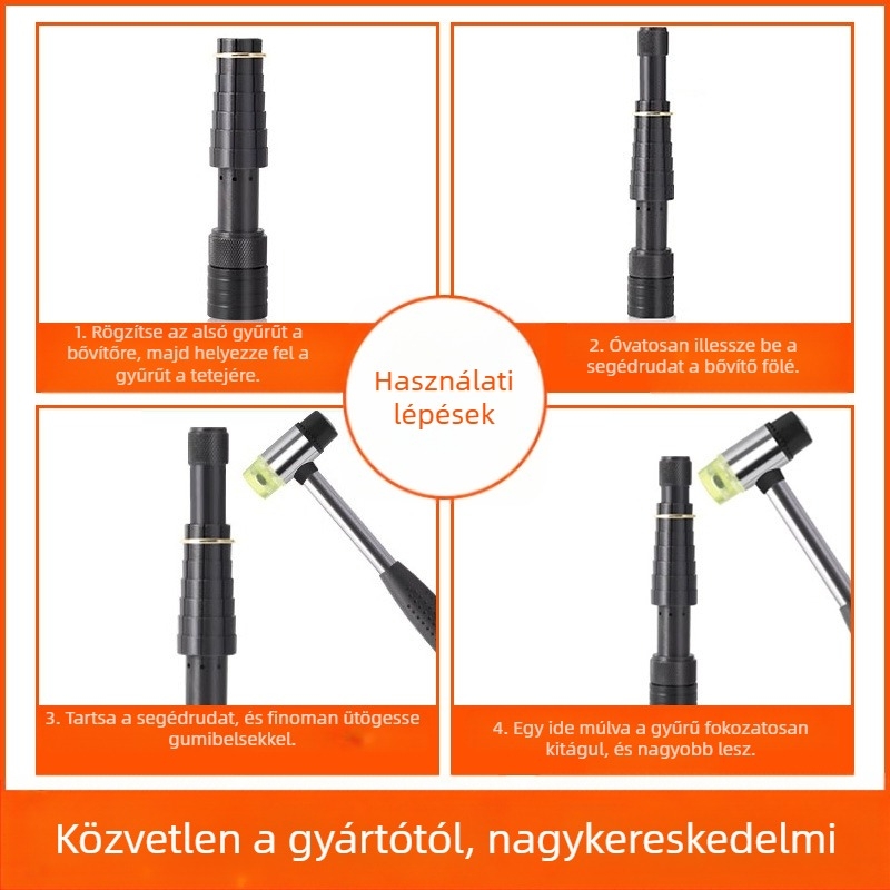 Gyűrűtágító - dobozos, hordozható, műanyag ékszerész eszközök és felszerelés