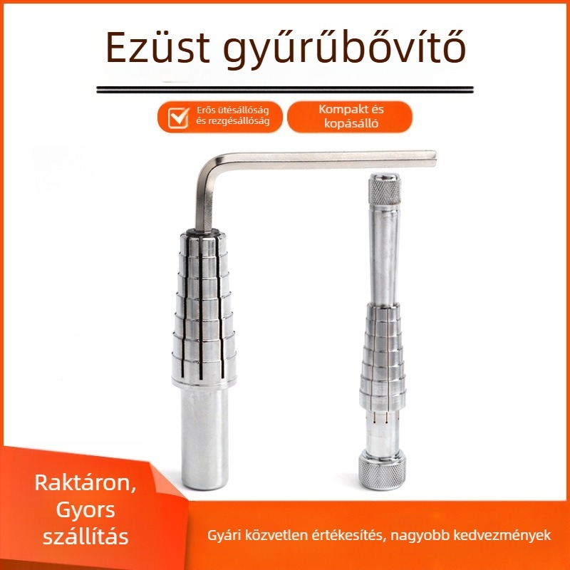 Gyűrűtágító - dobozos, hordozható, műanyag ékszerész eszközök és felszerelés