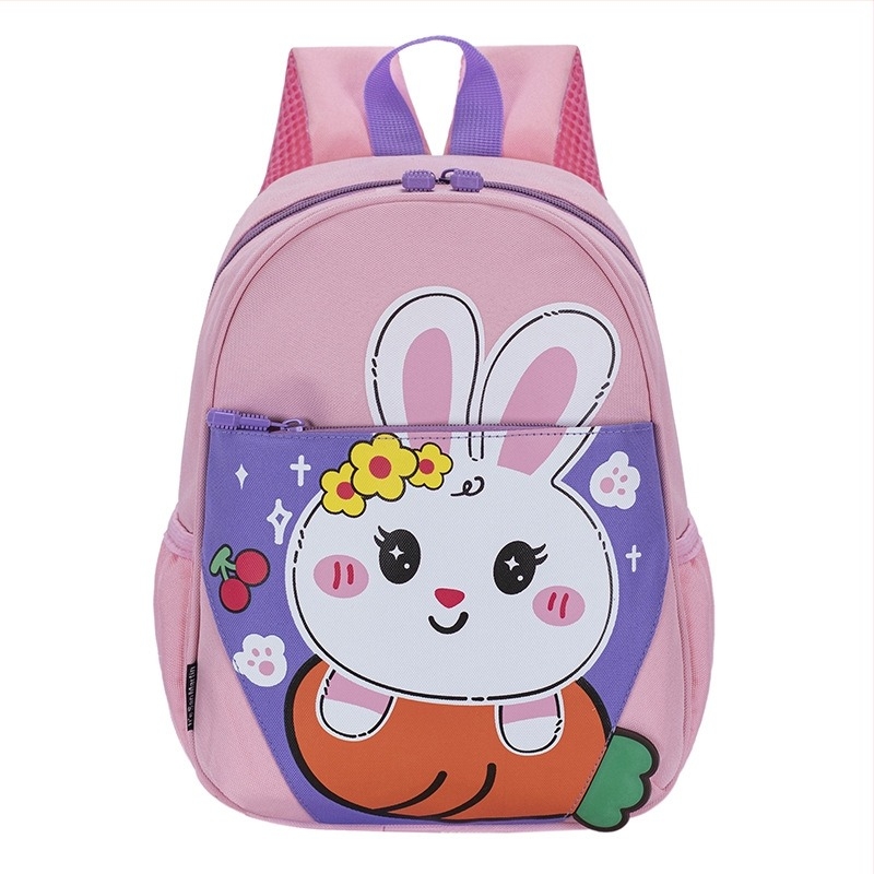 Uniszex óvodai hátizsák Oxford anyagból, légáteresztő, vízálló és ultrakönnyű, aranyos állatmintás