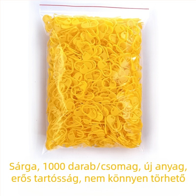 Műanyag horgoláshoz számoló kapcsok — Wen Yuexin, 80 csomag (8 000 db), kb. 205 g/csomag, modern stílus