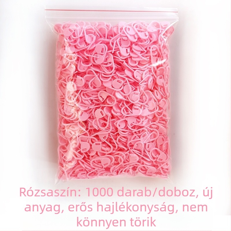 Műanyag horgoláshoz számoló kapcsok — Wen Yuexin, 80 csomag (8 000 db), kb. 205 g/csomag, modern stílus