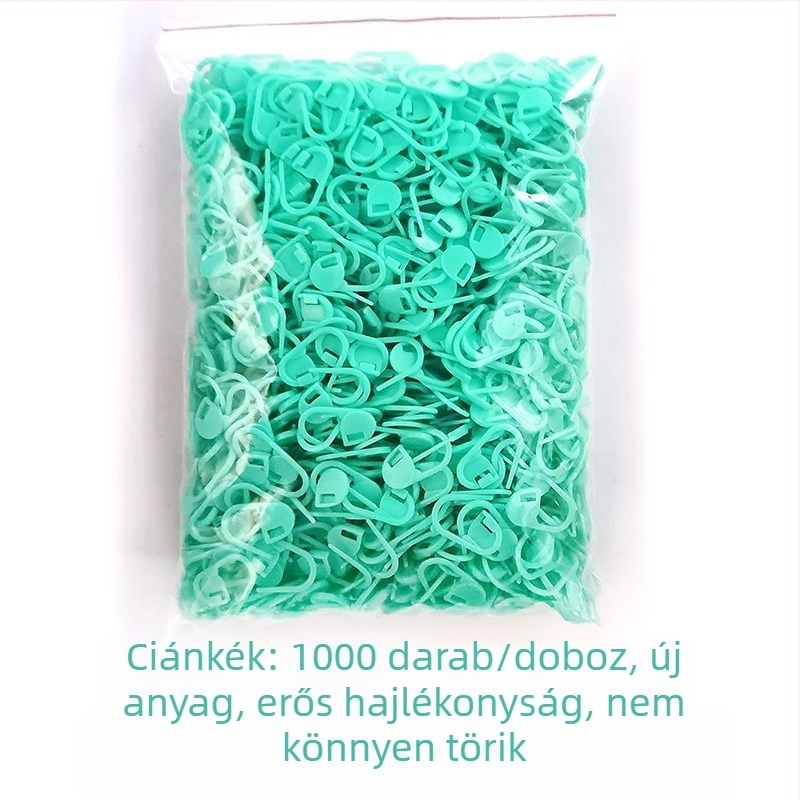 Műanyag horgoláshoz számoló kapcsok — Wen Yuexin, 80 csomag (8 000 db), kb. 205 g/csomag, modern stílus