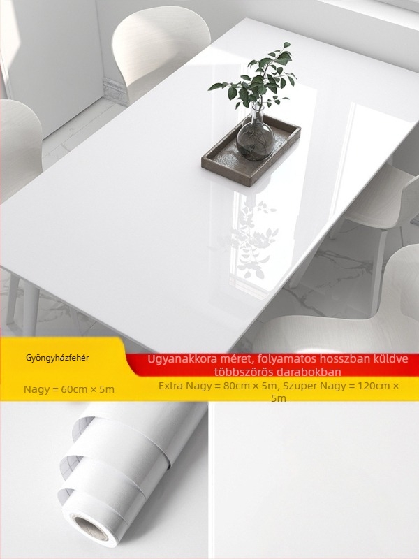 Márványmintás falmatrica, PVC anyag, vízálló és olajálló, egyszerű, modern stílus, nappaliba való