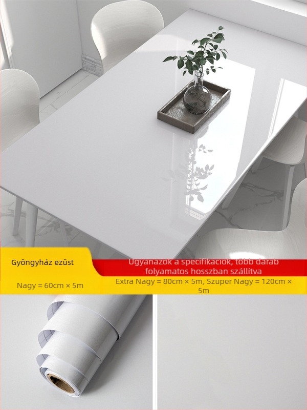 Márványmintás falmatrica, PVC anyag, vízálló és olajálló, egyszerű, modern stílus, nappaliba való