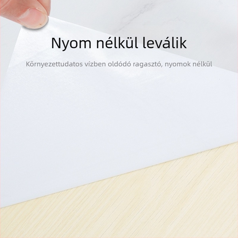 Márványmintás falmatrica, PVC anyag, vízálló és olajálló, egyszerű, modern stílus, nappaliba való