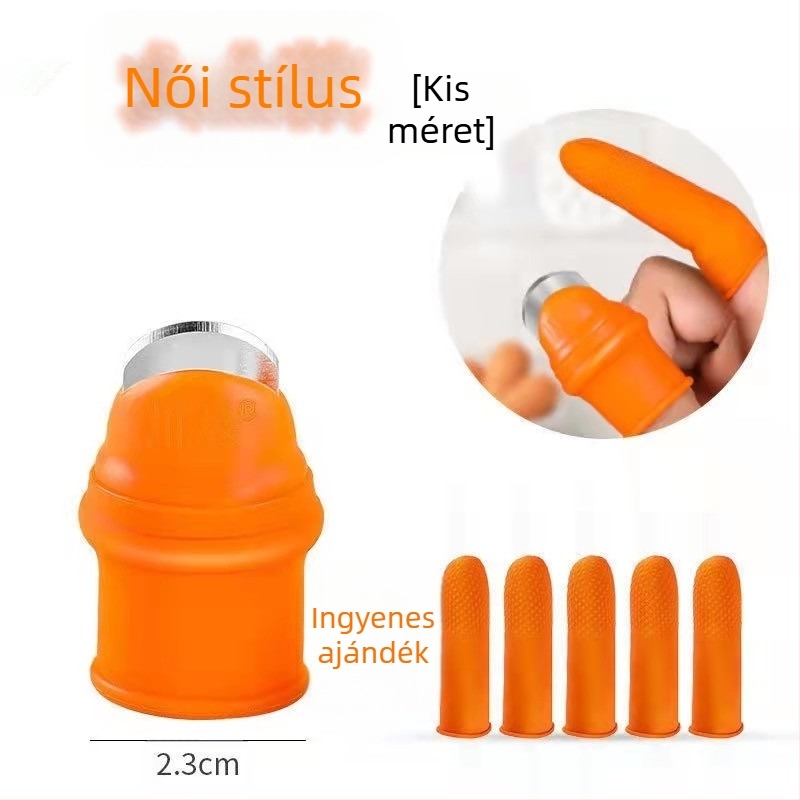 Gyümölcs- és zöldségszedő kis kés — ideális bab, cseresznye, szőlő és paprika szedésére; csippentő heg és hüvelykujjas penge