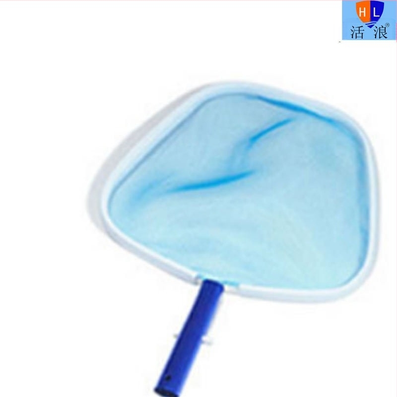 Medencés levélgyűjtő háló alumínium kerettel és sűrű hálóval, mély- és sekélyvízre