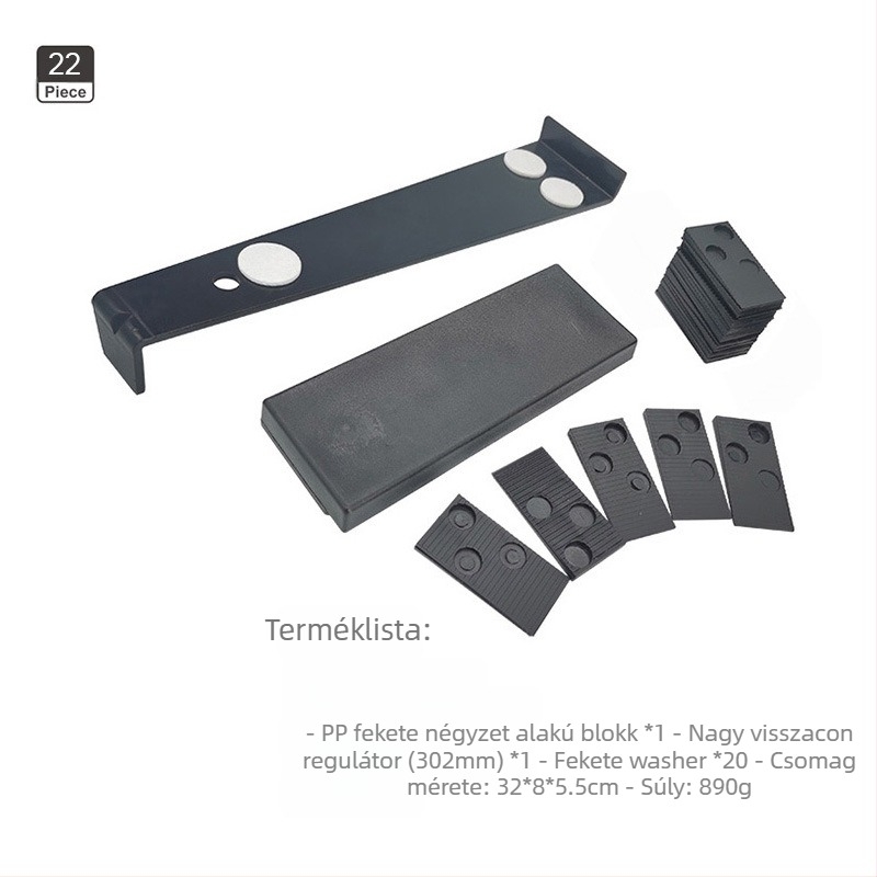 Fa padló szerszámkészlet – szénacél, 45 darab, 1,65 kg, 35/40 mm, Háztartási használat