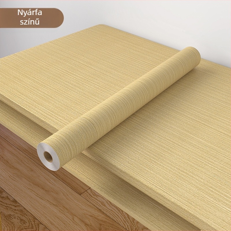 Fa textújú öntapadós falmatrica, vízálló, nappali és hálószoba számára, modern minimalista stílus, PVC anyag