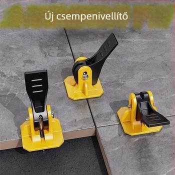 Csempe szintező és állító – gyors, újrahasználható eszköz csempézéshez, univerzális modell
