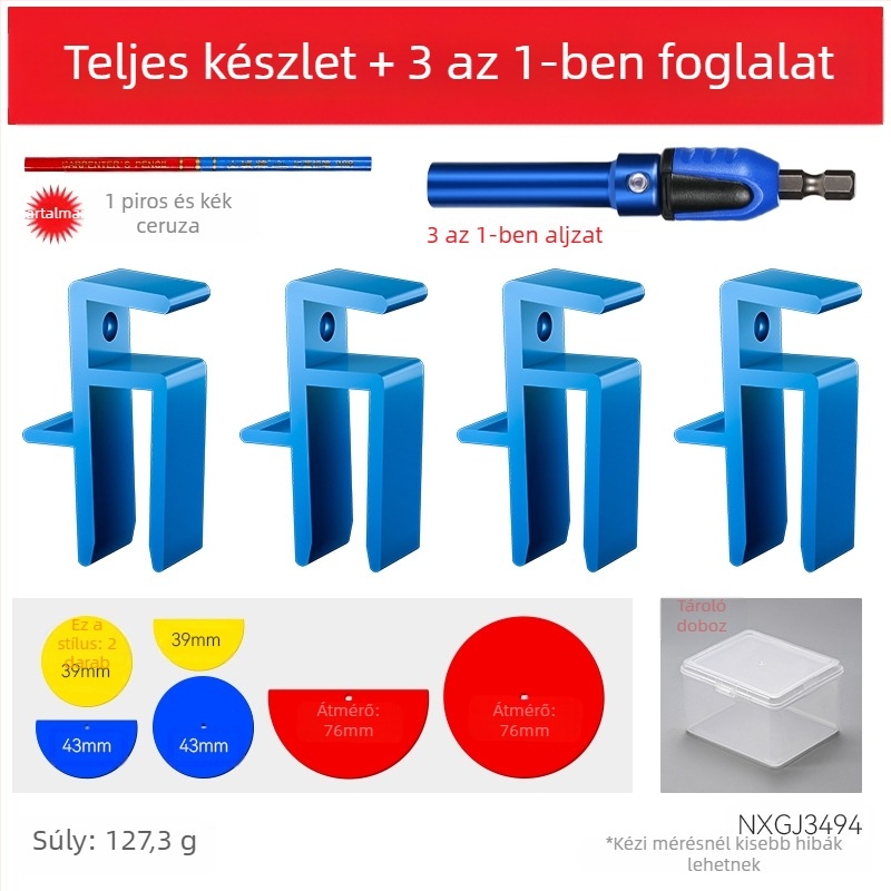 Faipari maró – Default items, nem importált