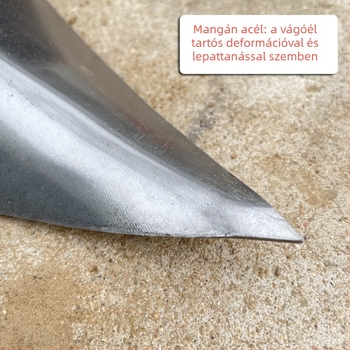 Állítható háromszög alakú kerti kapa csatornázáshoz, ásáshoz, redőzéshez és talajlazításhoz – többfunkciós kerti eszköz hegyes sascsőr fejjel