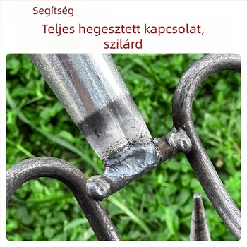 Kültéri talajlazításra szolgáló gereblye, teljes acél szerkezettel – Márka: Egyéb; Alkalmazási terület: Egyéb