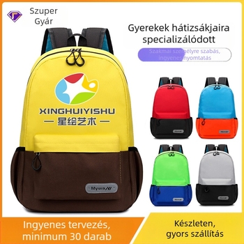 Általános iskolás diákok hátizsákja, uniszex, terheléscsökkentő dizájn, Oxford anyag, légáteresztő és kopásálló, vállpántokkal és levegőpárnázással, iskola használatra