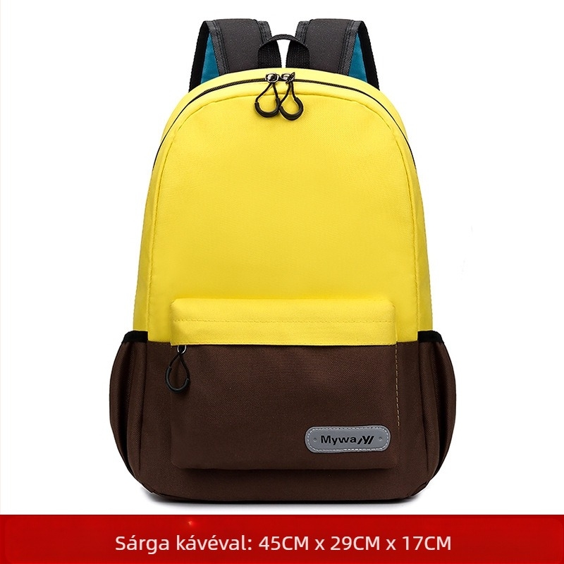 Általános iskolás diákok hátizsákja, uniszex, terheléscsökkentő dizájn, Oxford anyag, légáteresztő és kopásálló, vállpántokkal és levegőpárnázással, iskola használatra