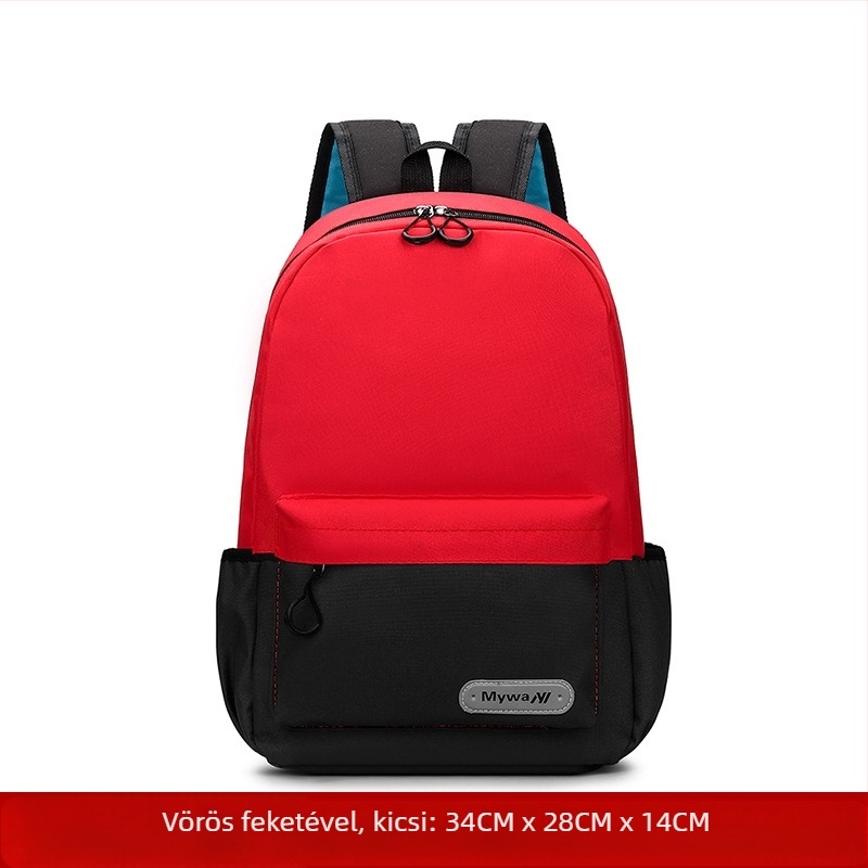 Általános iskolás diákok hátizsákja, uniszex, terheléscsökkentő dizájn, Oxford anyag, légáteresztő és kopásálló, vállpántokkal és levegőpárnázással, iskola használatra