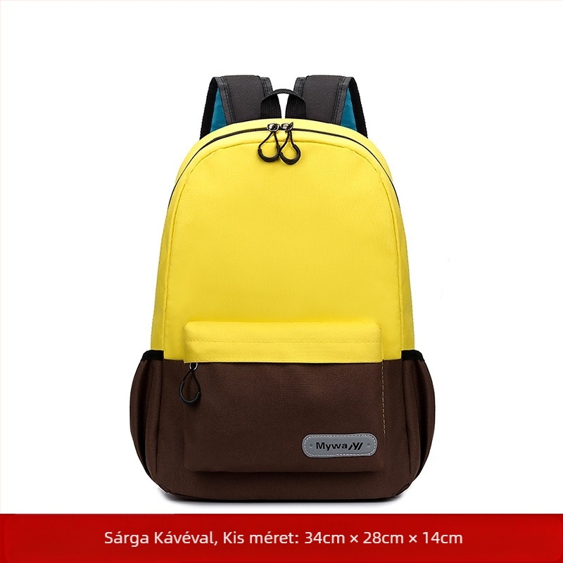 Általános iskolás diákok hátizsákja, uniszex, terheléscsökkentő dizájn, Oxford anyag, légáteresztő és kopásálló, vállpántokkal és levegőpárnázással, iskola használatra