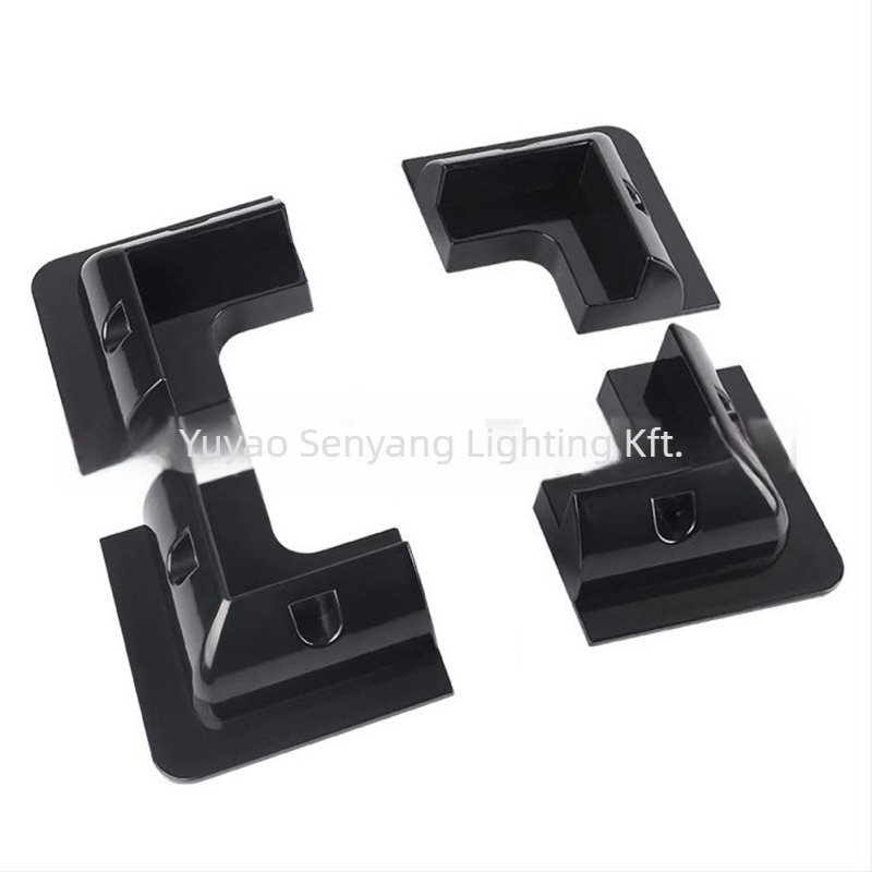 Műanyag napenergiás panel tartó RV-hez és jachtokhoz, ABS, 7 részes készlet csatlakozódobozzal — Márka SY, Modell Integrated, Anyag Műanyag, Tömeg 2000 g