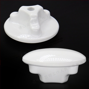 Fogászati szék kiegészítő: kerámia fedél, műanyag szűrő, üvegtál és szelep