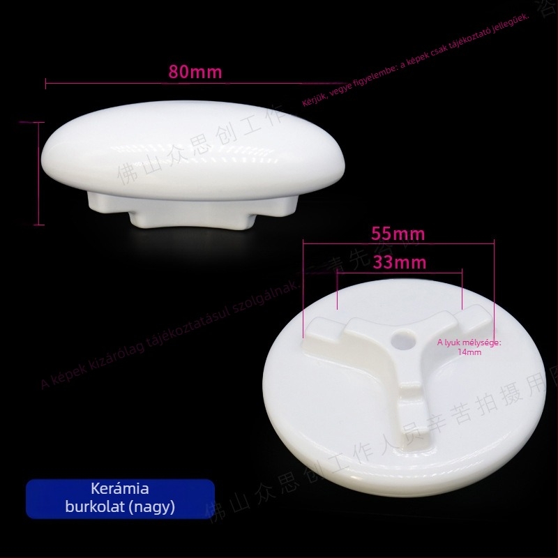 Fogászati szék kiegészítő: kerámia fedél, műanyag szűrő, üvegtál és szelep