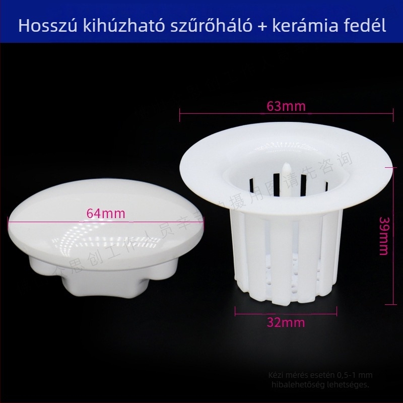 Fogászati szék kiegészítő: kerámia fedél, műanyag szűrő, üvegtál és szelep