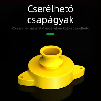 Porvédő sapka kalapácsos fúróhoz – műanyag/gumi, Insurance Union márka, porgyűjtő kiegészítő