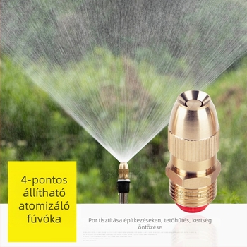 Sárgaréz szabályozható atomizáló permetezőfej (Használat: Egyéb; Márka: Egyéb)