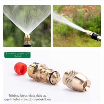 Sárgaréz szabályozható atomizáló permetezőfej (Használat: Egyéb; Márka: Egyéb)