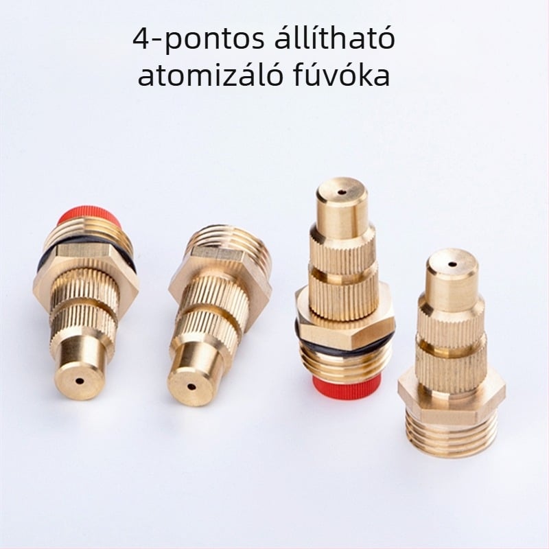 Sárgaréz szabályozható atomizáló permetezőfej (Használat: Egyéb; Márka: Egyéb)