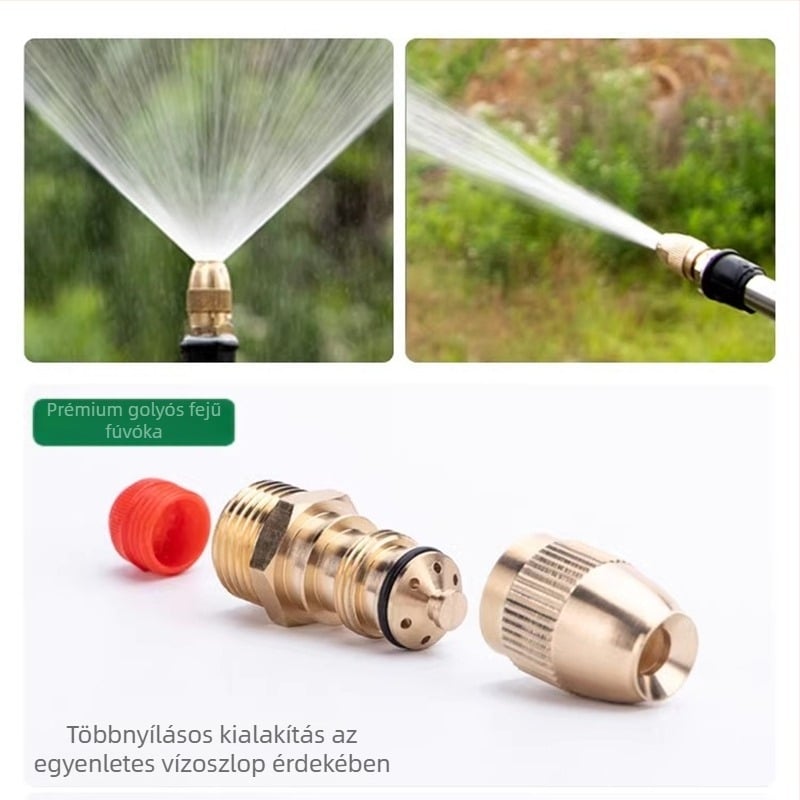 Sárgaréz szabályozható atomizáló permetezőfej (Használat: Egyéb; Márka: Egyéb)
