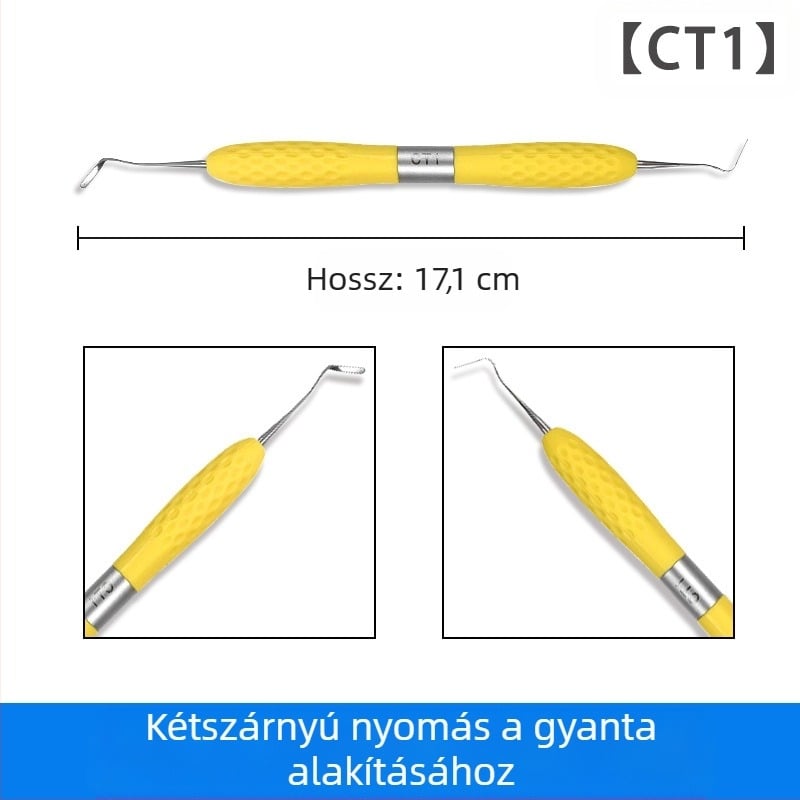 Pinyue fogászati esztétikai gyanta helyreállítási készlet kettős fejű eszközzel, 146 g/készlet, felnőtteknek