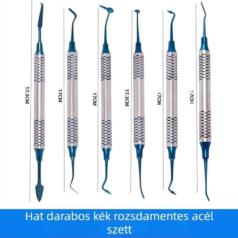 Pinyue fogászati esztétikai gyanta helyreállítási készlet kettős fejű eszközzel, 146 g/készlet, felnőtteknek