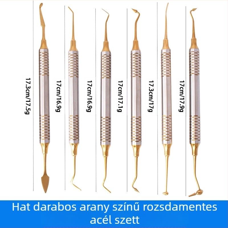 Pinyue fogászati esztétikai gyanta helyreállítási készlet kettős fejű eszközzel, 146 g/készlet, felnőtteknek