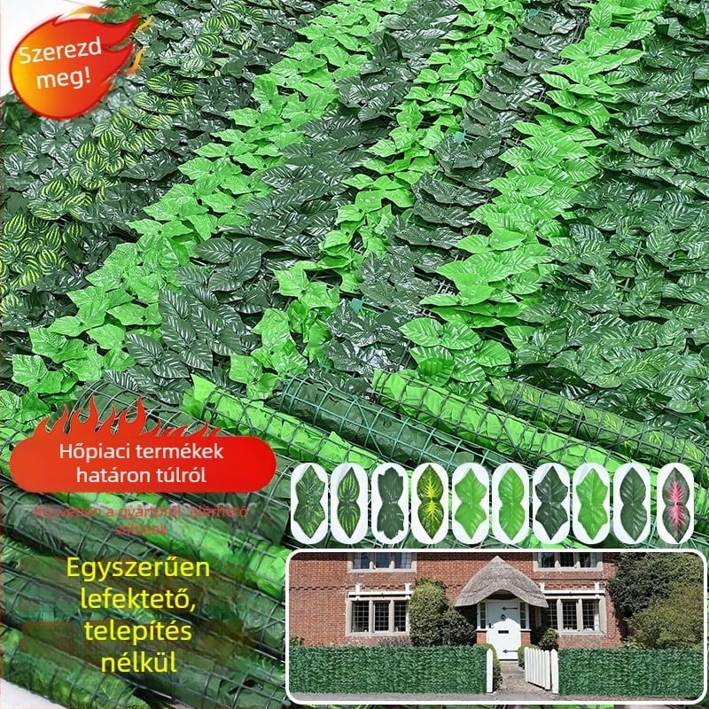 Műleveles kerítéspanel kültéri díszítéshez – kerítés-szimuláció – anyagkód 23102957657, gyártási folyamatkód 22344441707