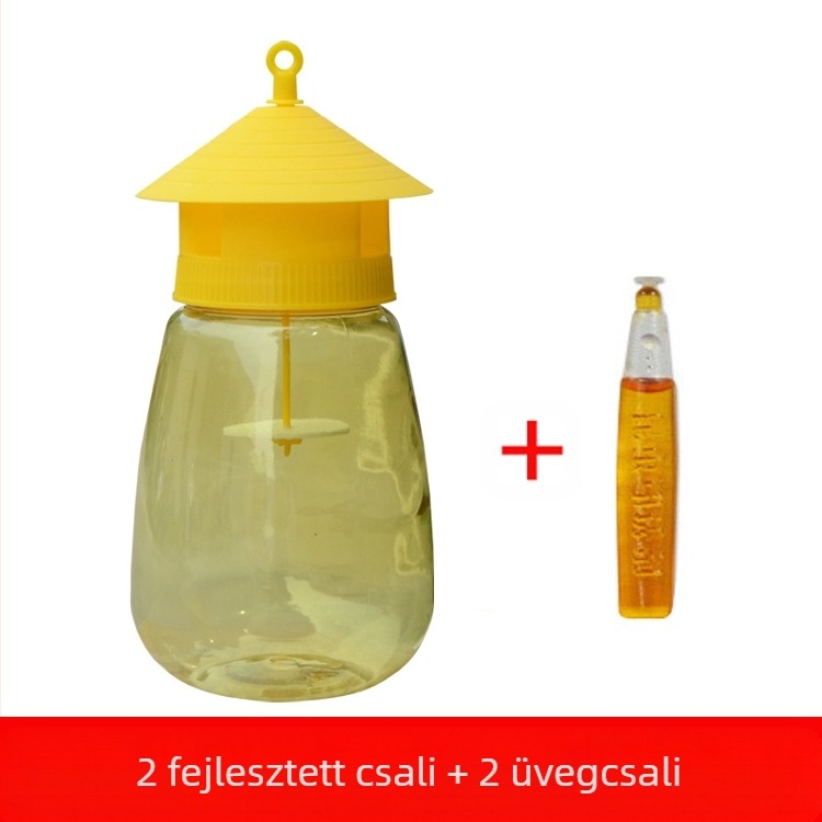 Gyümölcsmuslica csapda ültetvényekhez és zöldségterületekhez, csalétek és befogóval (Márka: Other; Feldolgozás és testreszabás: Nem)